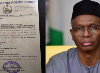 Kaduna Police Summon El-Rufai, ADC Leaders Over Alleged Conspiracy And Incitement