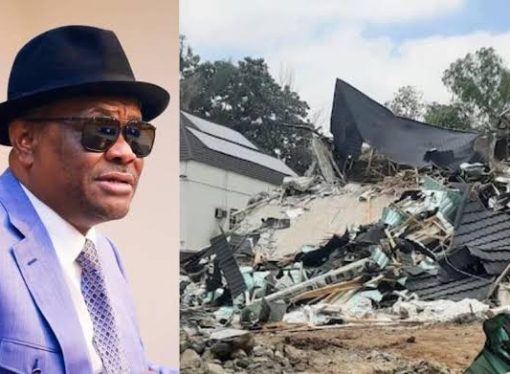 Soldiers Flog Wike’s Men Mercilessly While Trying To Demolish Mansion In Abuja