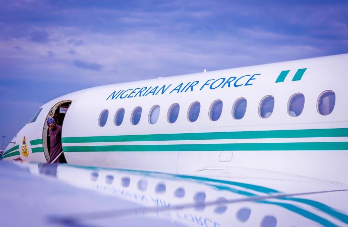 Mahama’s Inauguration: Tinubu Departs Lagos For Accra