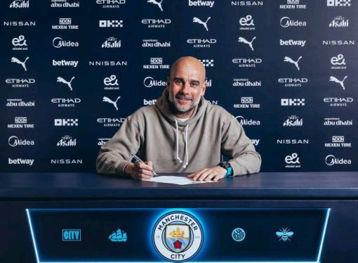 ‘We made Pep Guardiola’s portrait out of dice’