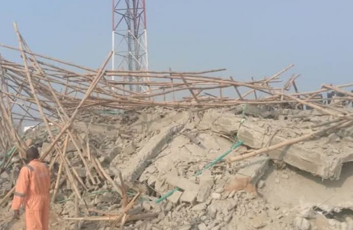 Nigeria: 1 Dies, 4 Injured As 2-Storey Building Collapses in Lagos