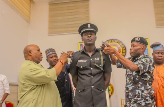 Governor Adeleke Calls For Professionalism Among Police Officers