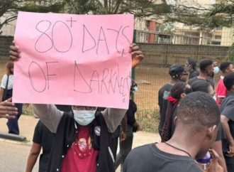 University Of Ibadan Students Protest Over 82-Day Power Outage