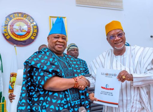 Gov Adeleke Receives Awards For Constructive Development In Osun