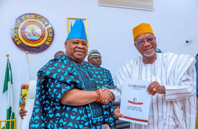Gov Adeleke Receives Awards For Constructive Development In Osun