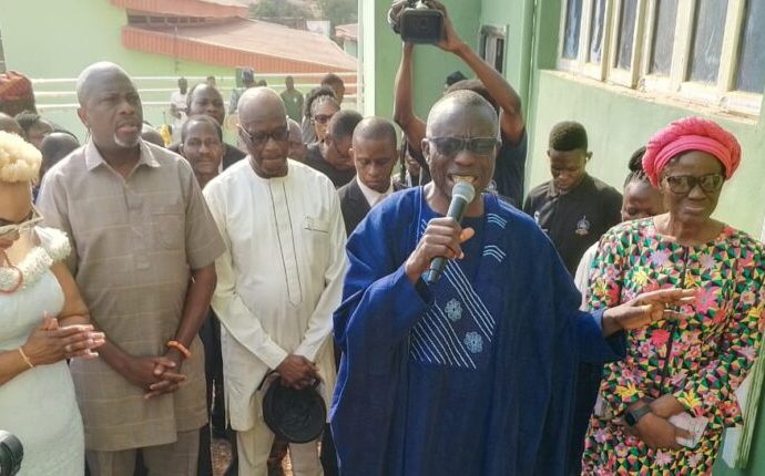 Makinde Unveils Female Hostel At Precious Cornerstone University