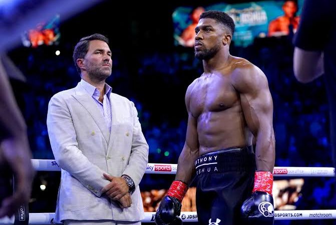 Anthony Joshua Targets Fury Or Dubois For Next Fight, Says Hearn
