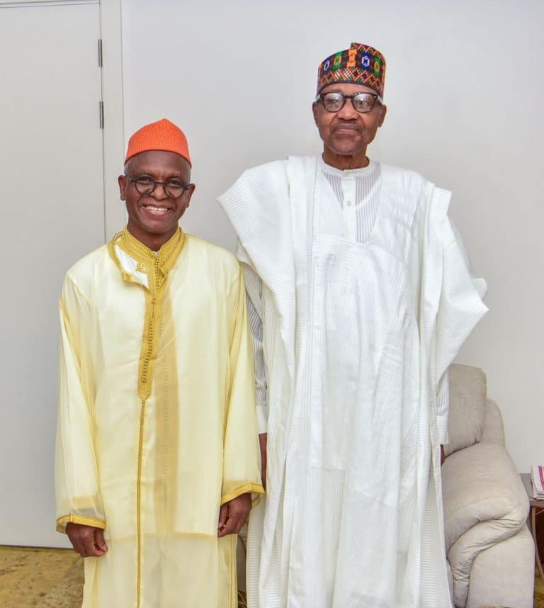 El-Rufai Visits Ex-President Buhari Amid Political Speculations