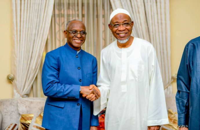 El-Rufai’s Visit To Aregbesola, Bakare Sparks 2027 Election Speculations
