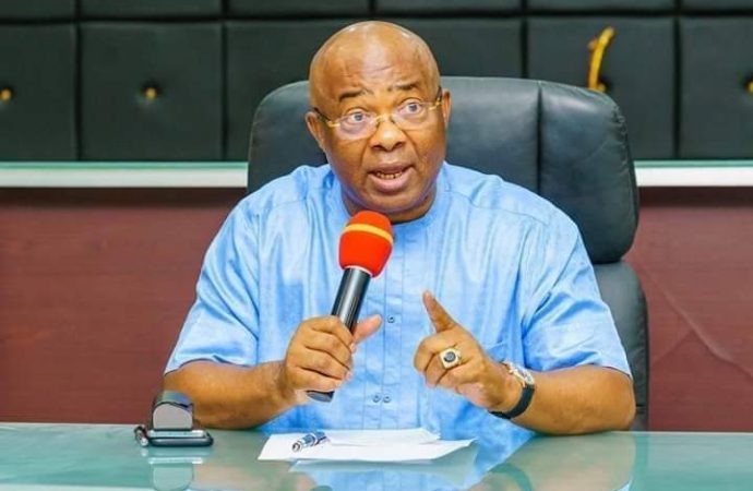 Governor Hope Uzodinma Warns Imo East Leaders Against Political Tension