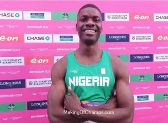 Nigeria’s Ezekiel Nathaniel Breaks Africa’s 400m Indoor Record