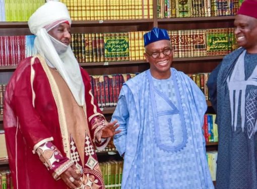 El-Rufai Visits Emir Sanusi, Backs SDP As New Political Path Ahead Of 2027 Elections