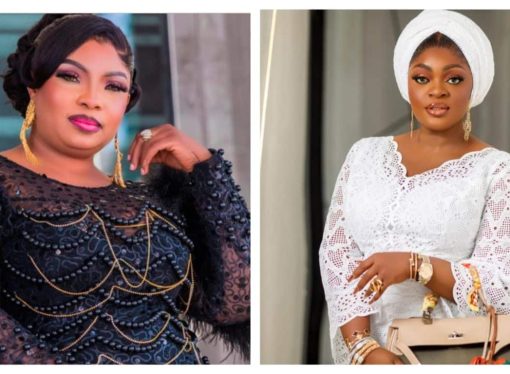 Drama Unfolds As Laide Bakare And Eniola Badmus Clash At ‘Owanbe Thieves’ Premiere