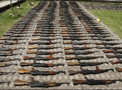 DSS Apprehends British Army Major, Seizes Cache of Illegal Arms in Delta and Lagos