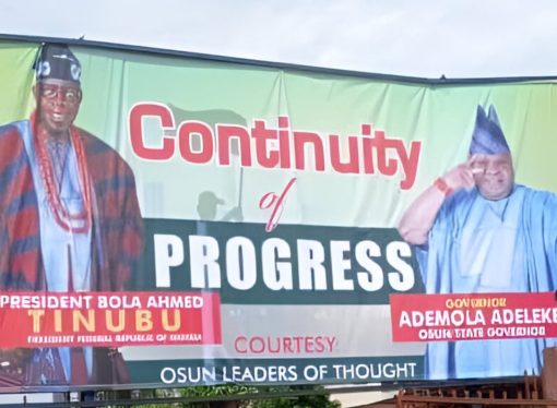 Billboard Sparks Political Storm In Osun As APC, Adeleke’s Camp Clash