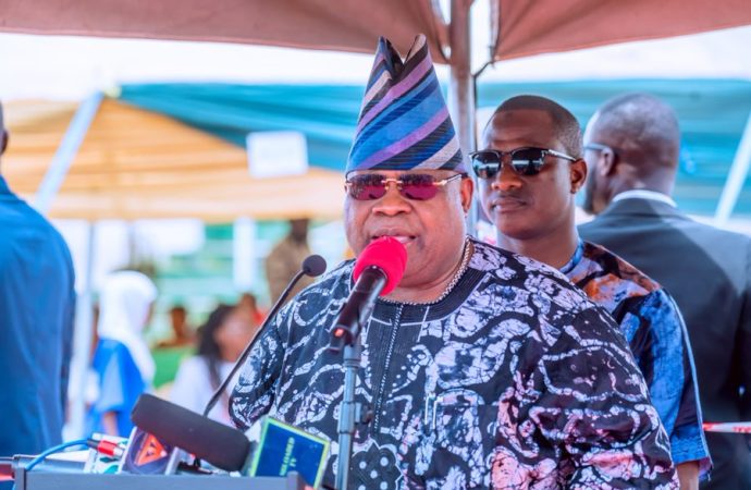 Governor Adeleke Orders Review Of Aduramigba Road Project After Community Protest Over Poor Construction