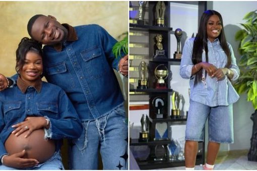 Kamo State Praises Funke Akindele For Unwavering Support During Wife’s Pregnancy