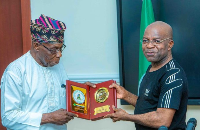 Obasanjo Champions Nigerian Ingenuity at Geometric Power Plant Launch in Abia