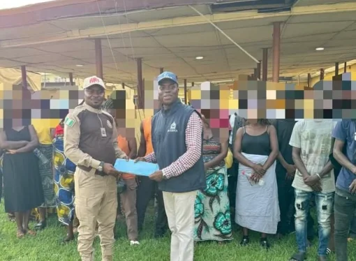 Nigerian Police Rescue 25 Ivorian Nationals In Ogun State Human Trafficking Crackdown