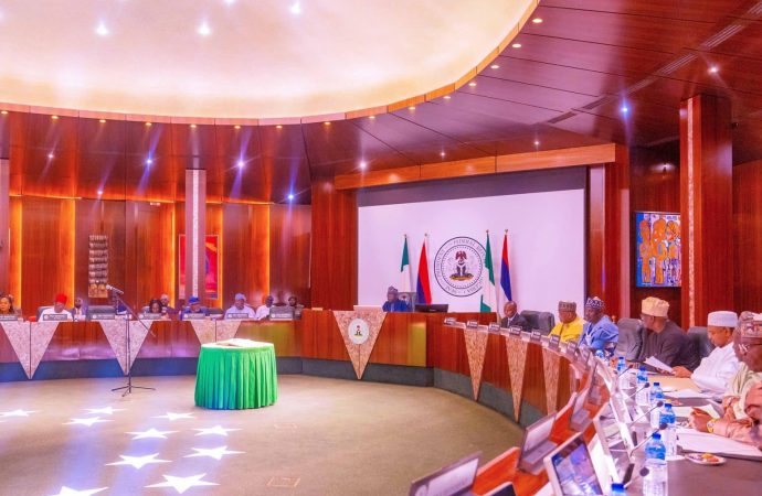 President Tinubu Presides Over FEC Meeting, Swears In NASC Members And New Permanent Secretaries