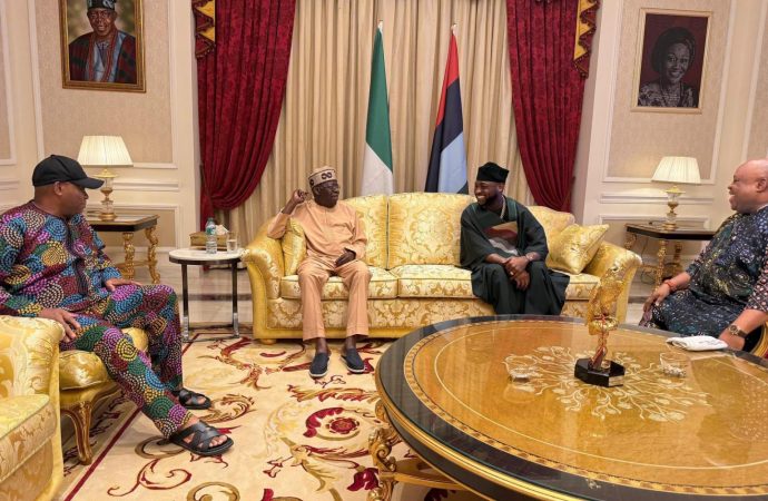 Tinubu Hosts Osun Governor Adeleke In Lagos, Signals Bipartisan Unity