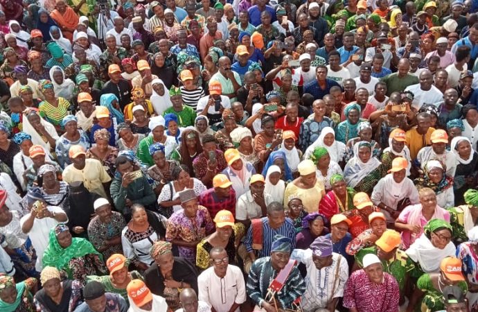 Massive Welcome For Aregbesola In Osogbo As ADC Launches Membership Drive