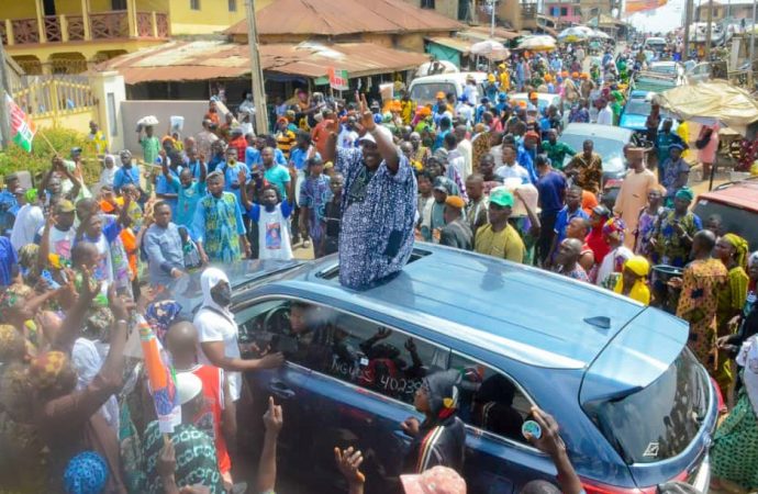ADC Governorship Candidate Salaam Assures Osun Of Development, Preaches Issue-Based Politics 