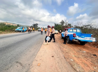 FRSC Osun Gifts Motorists Free Table Water On Ipetu-Ijesa Highway
