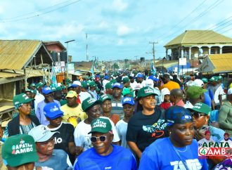 Thousands Turn Out In Ayiwola For Apata’s Walk To Win In Boost For Ambo