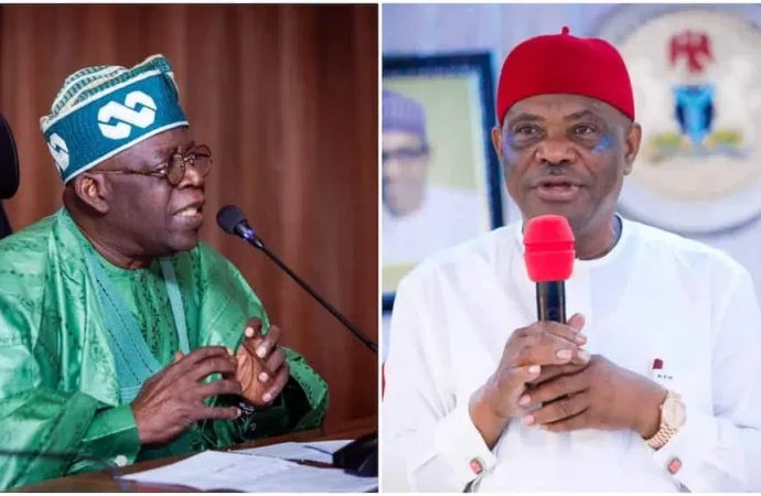 Tinubu Hails Wike Over APC Victory In FCT
