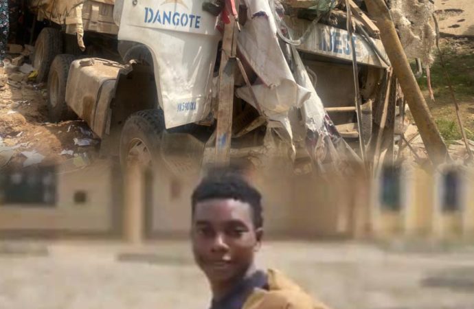 Father Demands Justice As Truck Kills Son, Destroys Home In Aramoko-Ekiti