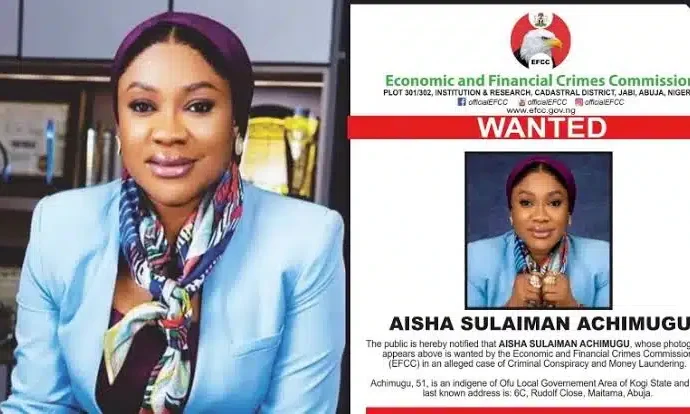 ‘My Life Is In Danger’ – Aisha Achimugu Accuses EFCC Of Rights Violations
