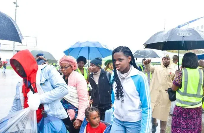 315 Nigerians To Be Evacuated From South Africa On Final Flight
