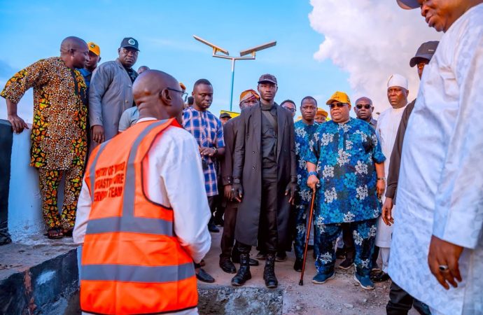 VIDEO: Adeleke Alleges Sabotage Of LAMECO Flyover, Orders Security Surveillance On Public Infrastructure