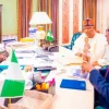 Tinubu Meets EFCC Chairman, Minister Of Housing