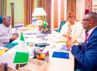 Tinubu Meets EFCC Chairman, Minister Of Housing