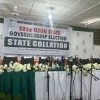VIDEO: ‘Okpebholo Ole’ – Residents Chant As APC Govs Reportedly Leave Osun State
