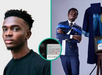 LASU Graduate Who Wrote JAMB Twice Bags First-Class-Like 4.37 CGPA, Shares Father’s Emotional Message