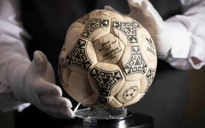 Maradona’s ‘Hand Of God’ Ball Sells For £2.5m At Auction