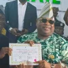 INEC Presents Certificate Of Return To Governor Adeleke