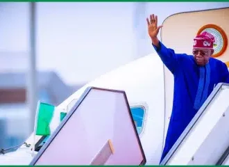 Tinubu Ends Vacation, Departs Paris For Nigeria