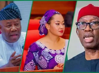 Akpabio Keeps Mum Over Fresh Allegation Involving Okowa, Natasha