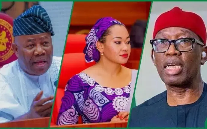 Akpabio Keeps Mum Over Fresh Allegation Involving Okowa, Natasha