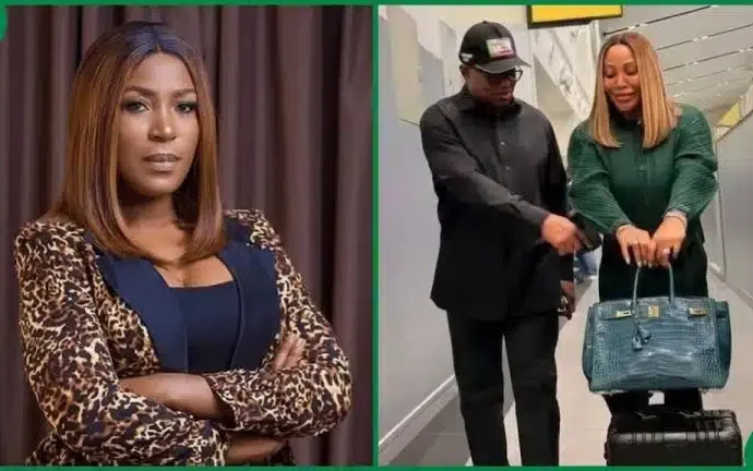 ‘This Is Not ₦250 Million Bag’ – Linda Ikeji Makes A Case For Peter Obi’s Wife