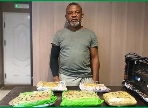 NDLEA, INTERPOL Arrest Wanted Suspect With 49.70kg Heroin Shipment