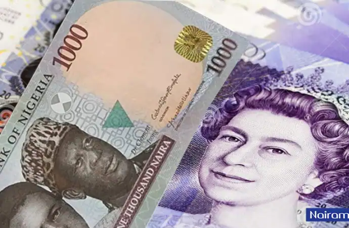 Naira Strengthens Against Pound As GBP/NGN Falls To About ₦1,762