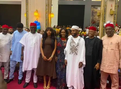 Umahi’s 28-Year-Old Son Sworn In As Ebonyi Council Chairman, Makes Salary Pledge