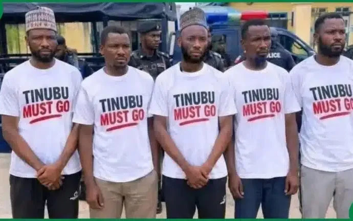 ‘Tinubu Must Go’: Court Grants Bail To Five Men Arrested In Borno