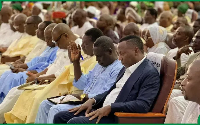 Sowore Attends RCCG, Holds Private Meeting With Adeboye